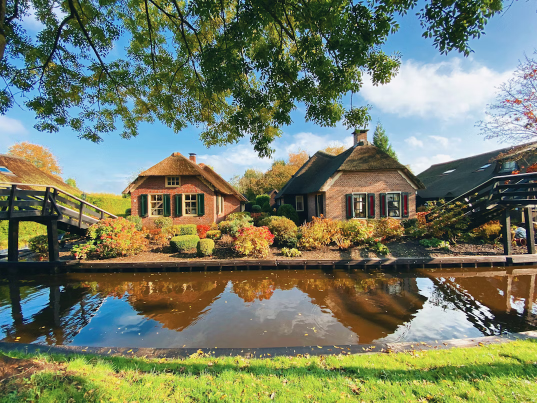 Foto van een Nederlandse woonomgeving